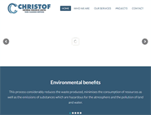 Tablet Screenshot of christofresourcesng.com